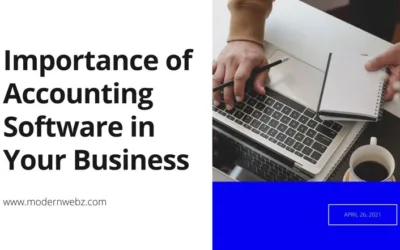Importance of Accounting Software in Your Business