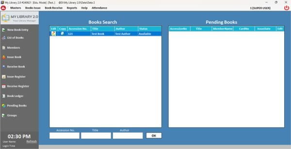Library Software